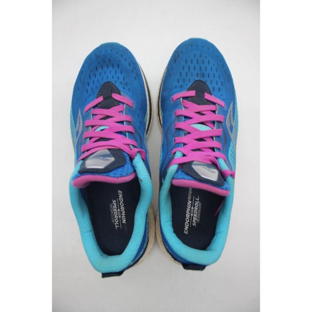 Saucony Endorphin Speed 2 Women's Size 7.5 Running Athletic Shoes Blue Purple - Picture 9 of 11